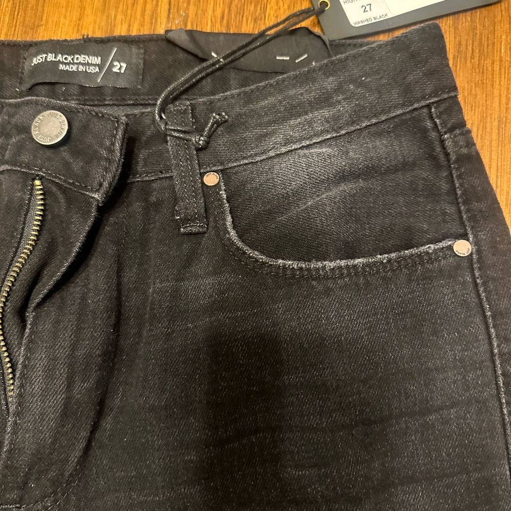 Just Black Men's Dark Denim Jeans